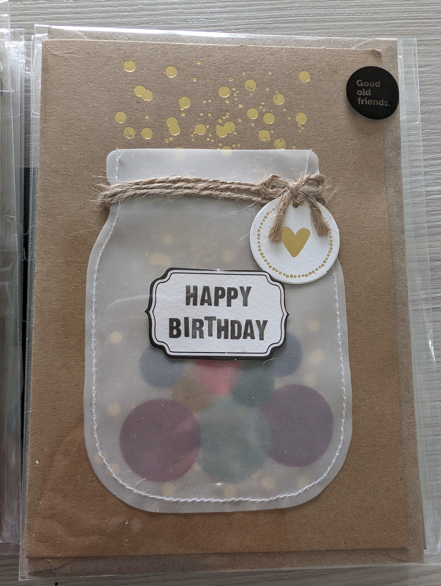 Wunschglaskarte "Happy Birthday"