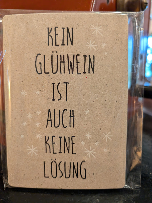 Winter Postkarten "Glühwein"