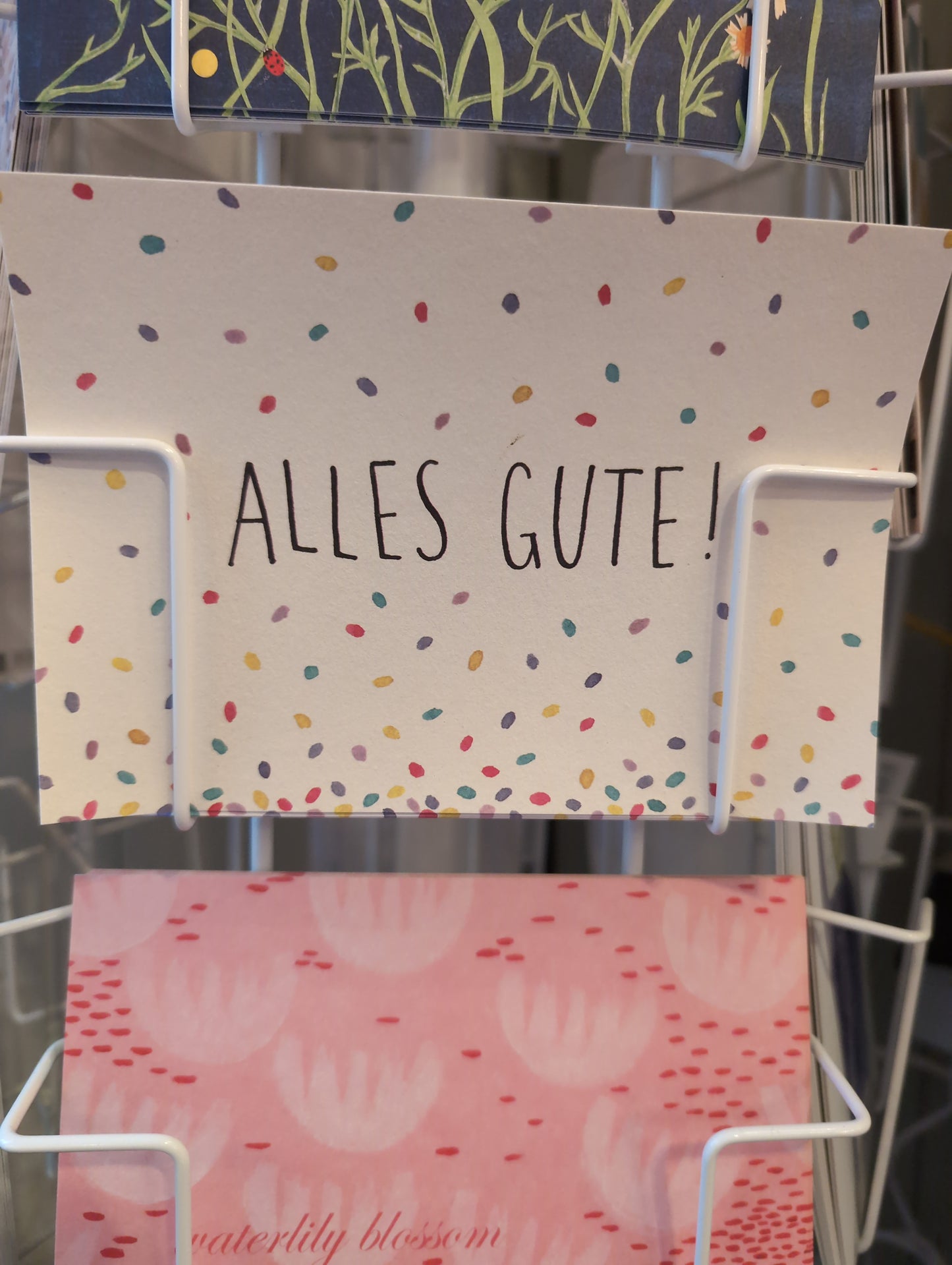 Postkarte „ALLES GUTE“