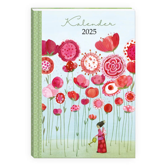 Taschenkalender 2025 "Mohnblumen"